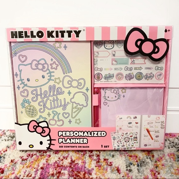 Hello Kitty Other - Hello Kitty Planner Stationery Set New